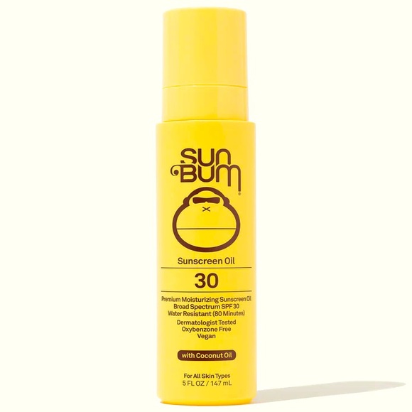 SUNBUM Sunscreen OIL SPF 30 OR SPF 50 with Coconut Oil NEW! FULL SIZE! 5 fl oz - Picture 2 of 13